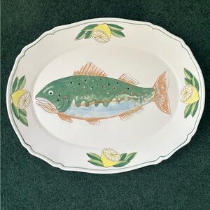 fish & lemon platter